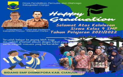 Pengumuman Kelulusan Kelas IX SMP NEGERI 1 CIJATI Tahun Ajaran 2021/2022